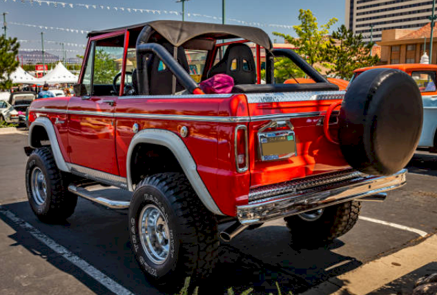 partial restoration ford bronco los angeles