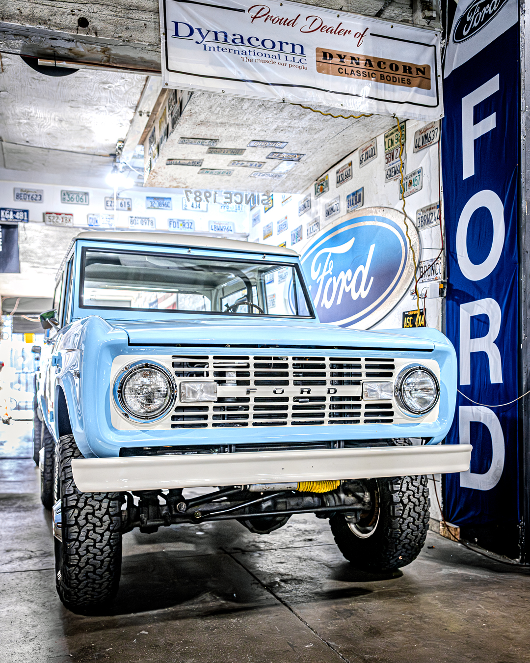 Wind Blue Bronco